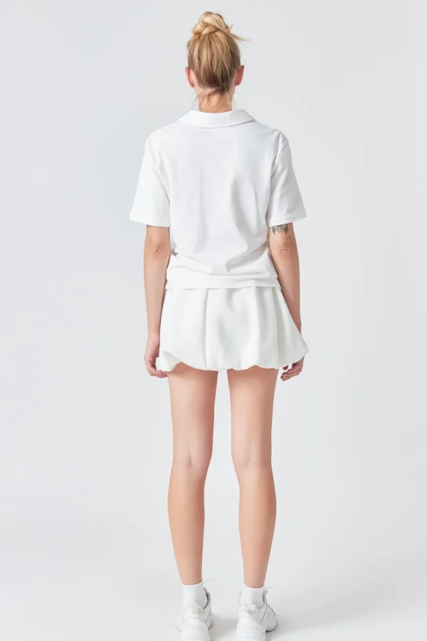 GREY LAB Shirts & Blouses | Tops*- Pique Polo Shirt