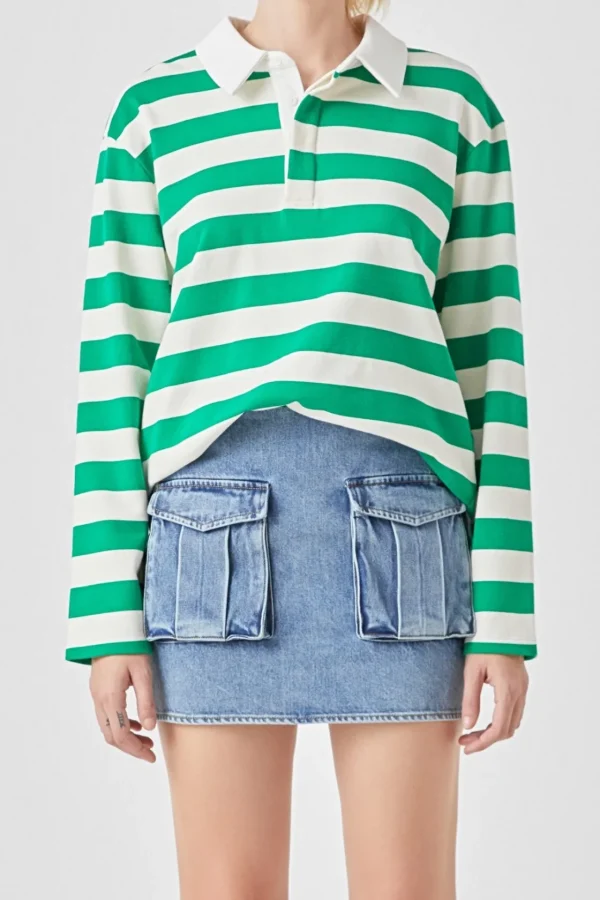 GREY LAB Skirts | Tops*- Pocket Denim Mini Skirt BLUE
