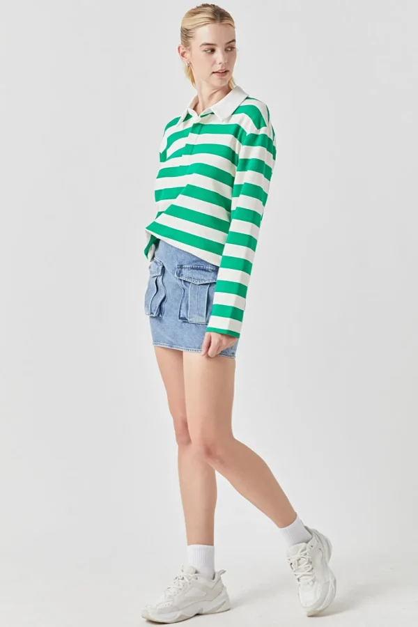 GREY LAB Skirts | Tops*- Pocket Denim Mini Skirt BLUE