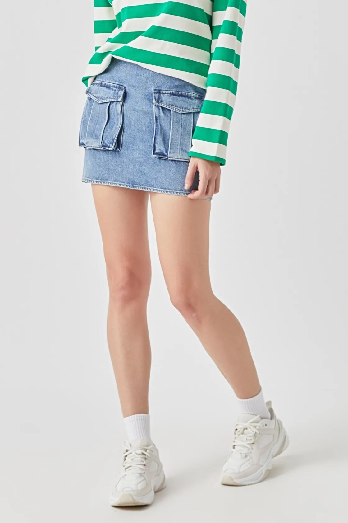 grey_lab__pocket_denim_mi_3.webp GREY LAB Skirts | Tops*- Pocket Denim Mini Skirt BLUE