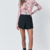 GREY LAB Tops*- Print Mesh Top PINKMULTI