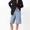 GREY LAB Shirts & Blouses | Tops*- Pu Collared Oversize Shirt BLACK
