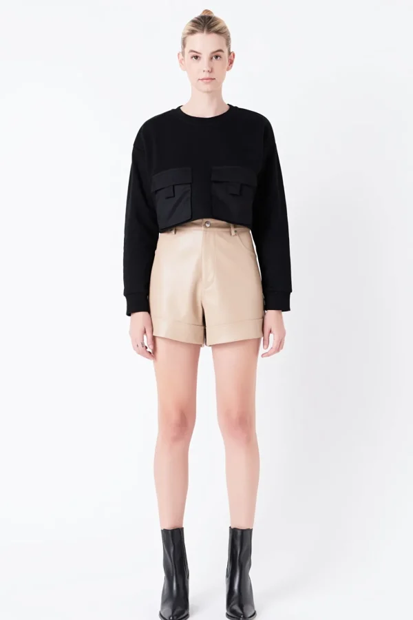 GREY LAB Shorts & Skorts | Tops*- Pu Shorts