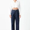 GREY LAB Shirts & Blouses | Tops*- Raw Edge Cropped Shirts