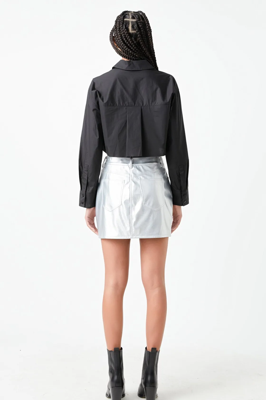 grey_lab__raw_edge_croppe_8.webp GREY LAB Shirts & Blouses | Tops*- Raw Edge Cropped Shirts