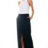 GREY LAB Tops*- Ribbed Racer Back Slick Tank