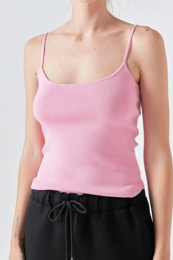 GREY LAB Sweaters & Knits | Tops*- Round Hem Knit Tank Top