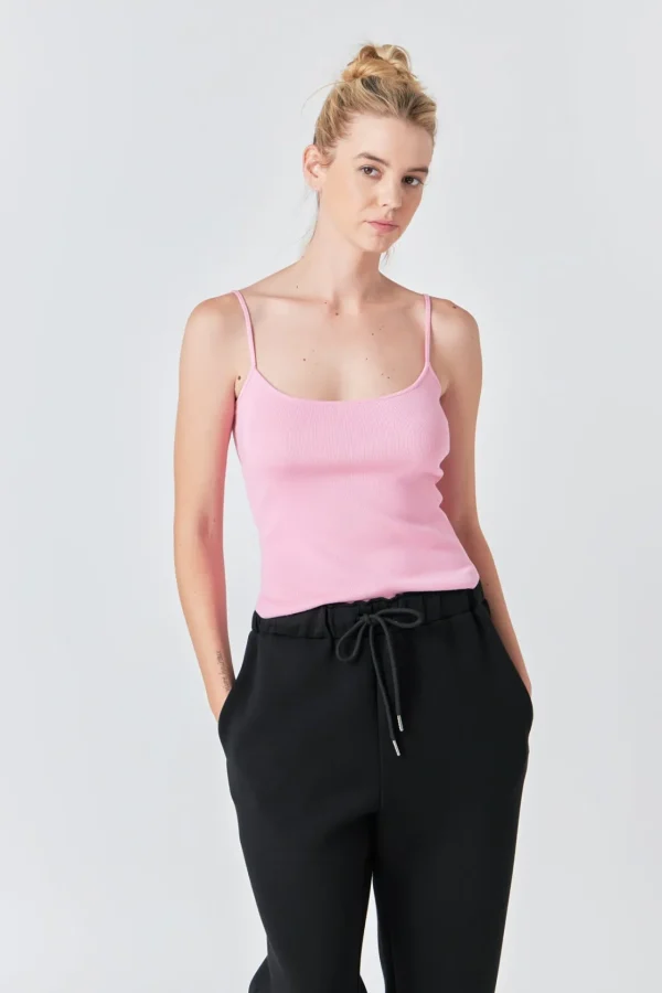 GREY LAB Sweaters & Knits | Tops*- Round Hem Knit Tank Top