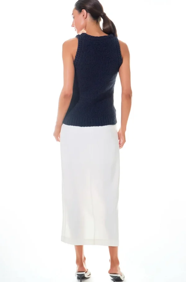GREY LAB Sweaters & Knits | Tops*- Round Neck Sleeveless Knit Top