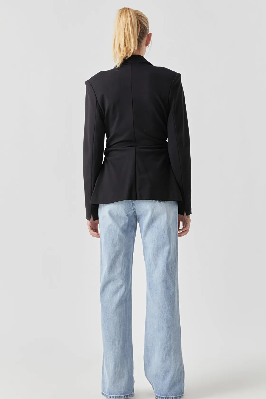 grey_lab__ruched_blazer_9.webp GREY LAB Blazers | Tops*- Ruched Blazer