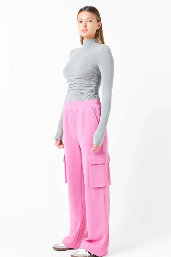 GREY LAB Tops*- Ruched Turtleneck Top