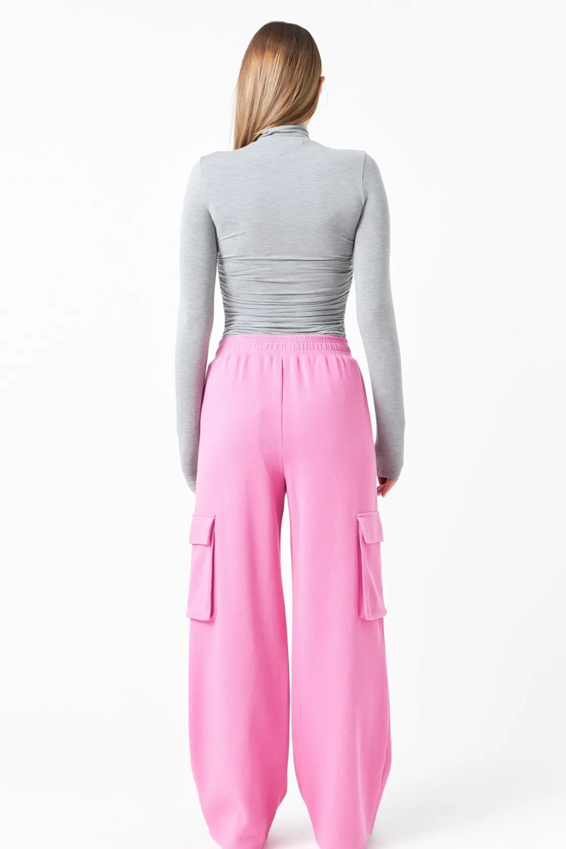 grey_lab__ruched_turtlene_13.webp GREY LAB Tops*- Ruched Turtleneck Top