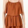GREY LAB Sweaters & Knits | Tops*- Ruffled Knit Romper BROWN