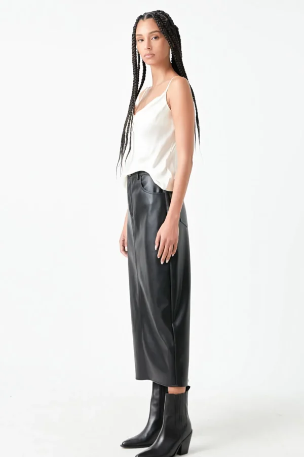 GREY LAB Matching Sets | Tops*- Satin Cowl Neck Top