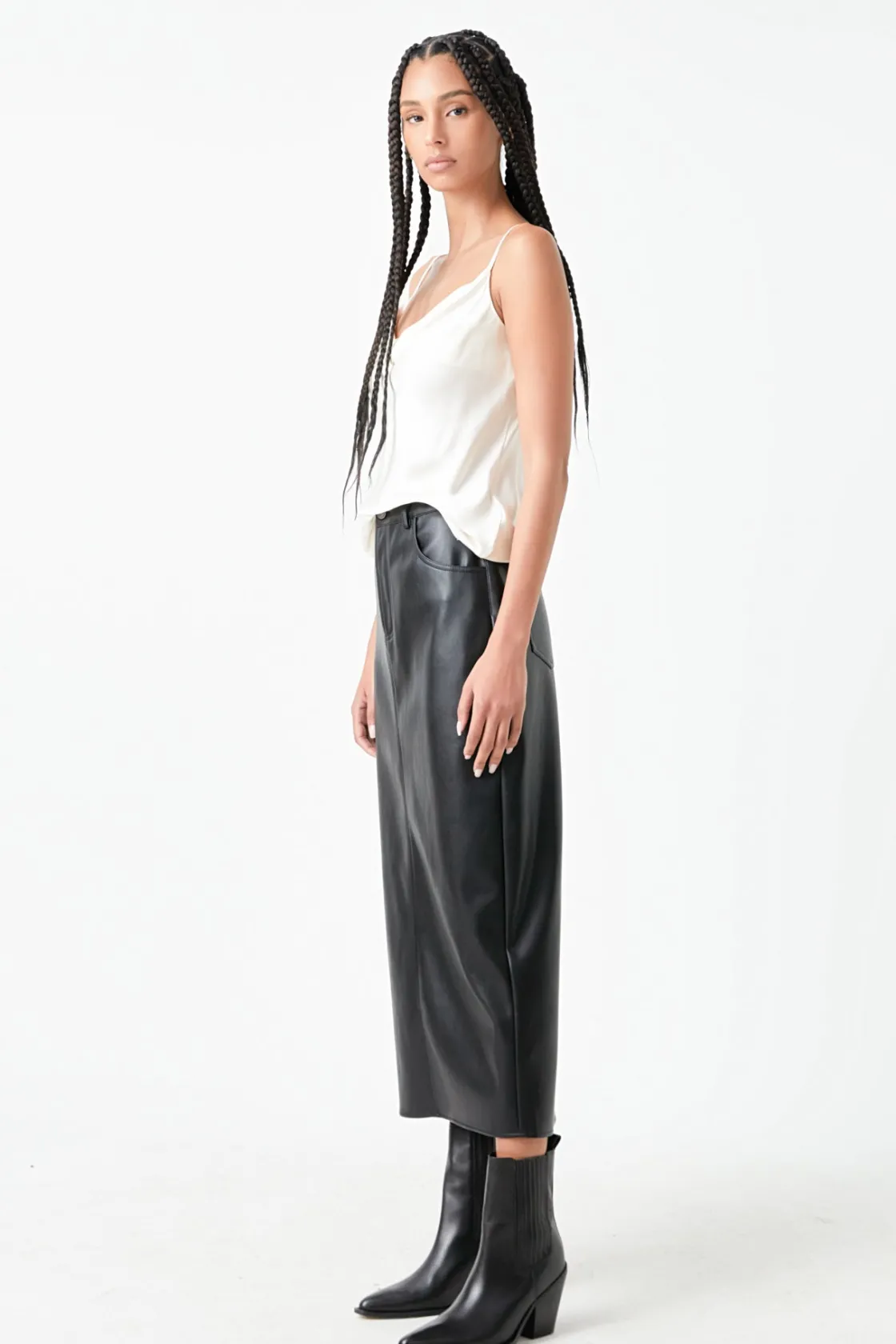grey_lab__satin_cowl_neck_7.webp GREY LAB Matching Sets | Tops*- Satin Cowl Neck Top