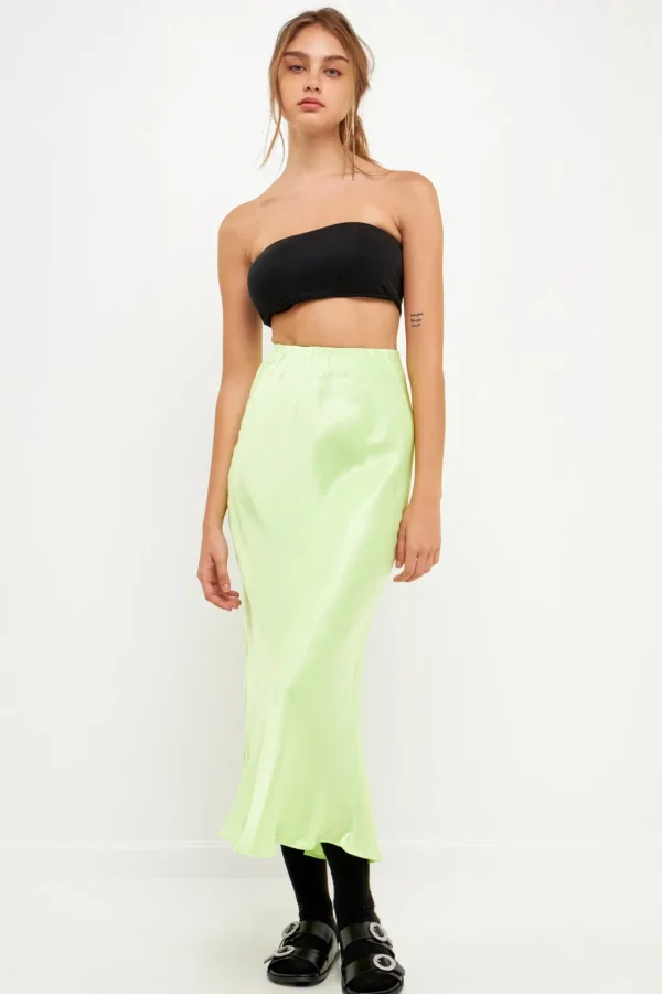 GREY LAB Matching Sets | Skirts*- Satin Maxi Skirt
