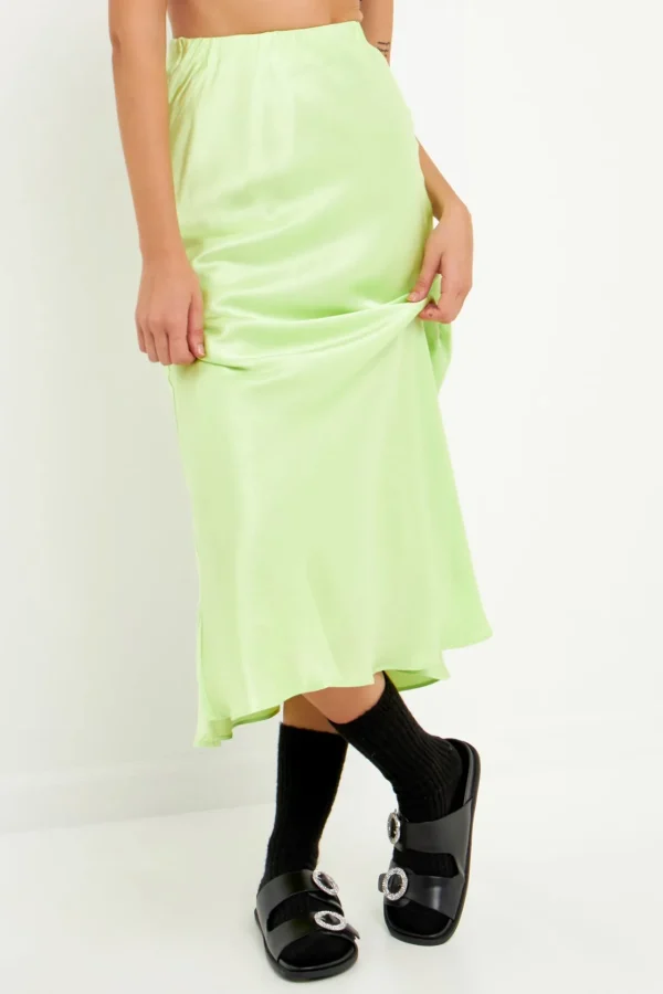 GREY LAB Matching Sets | Skirts*- Satin Maxi Skirt
