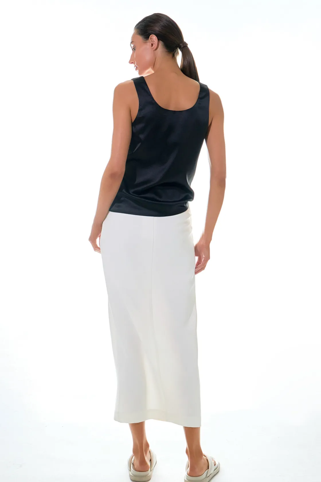 grey_lab__satin_sleeveles_1.webp GREY LAB Tops*- Satin Sleeveless Top BLACK