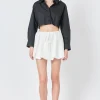 GREY LAB Skirts | Tops*- Scuba Balloon Mini Skirt