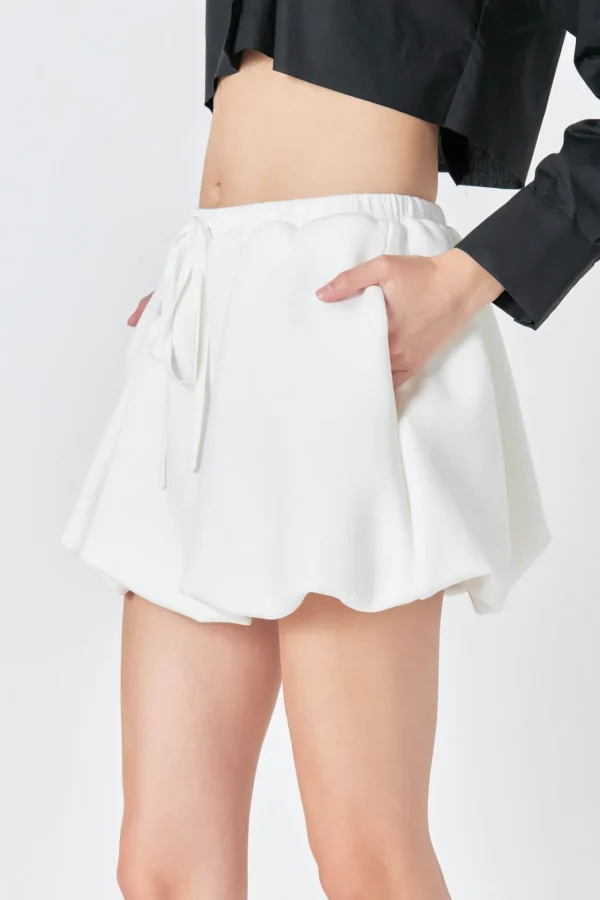 GREY LAB Skirts | Tops*- Scuba Balloon Mini Skirt