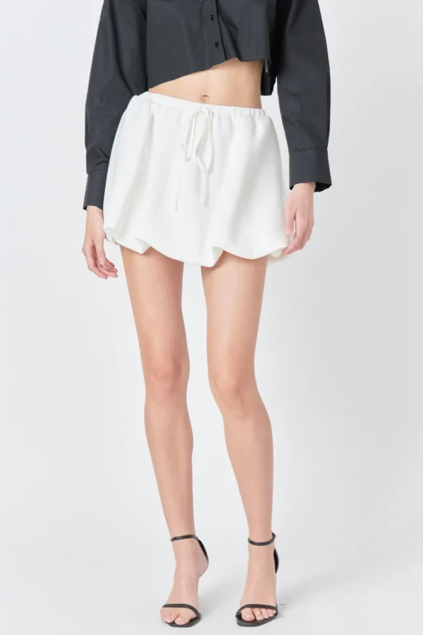 GREY LAB Skirts | Tops*- Scuba Balloon Mini Skirt