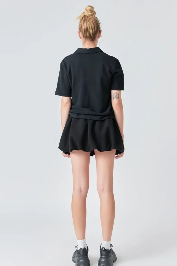 GREY LAB Skirts | Tops*- Scuba Balloon Mini Skirt