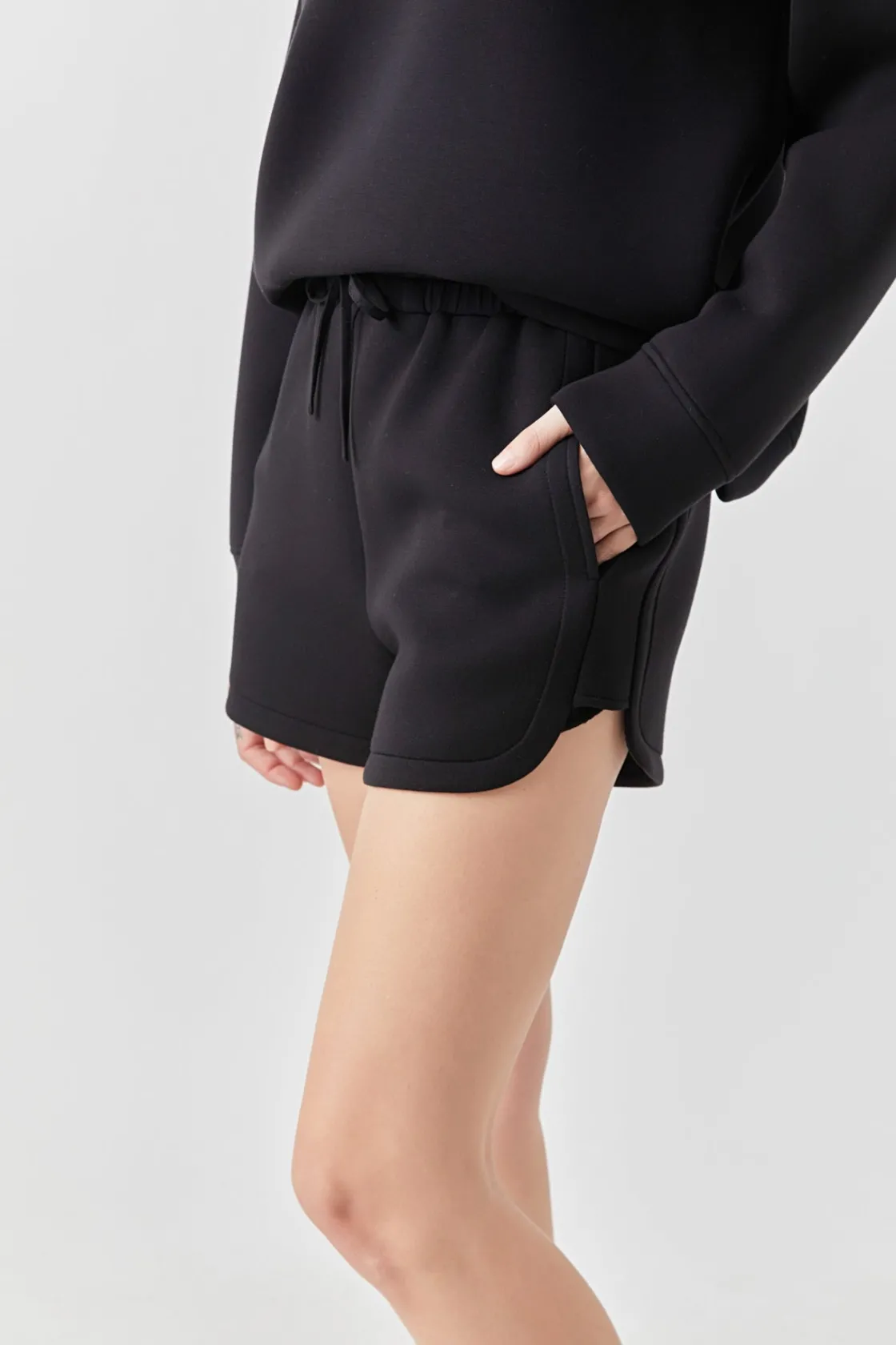 grey_lab__scuba_shorts_23.webp GREY LAB Loungewear | Matching Sets*- Scuba Shorts