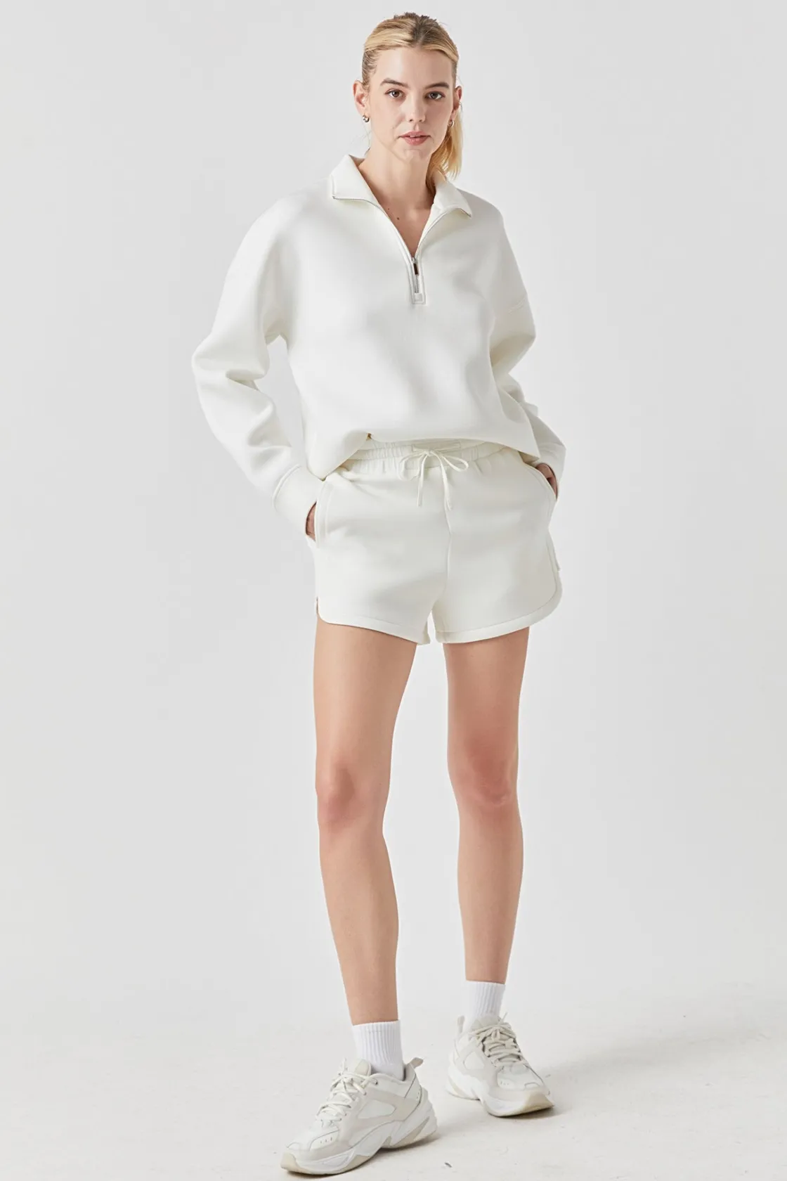 grey_lab__scuba_shorts_30.webp GREY LAB Loungewear | Matching Sets*- Scuba Shorts