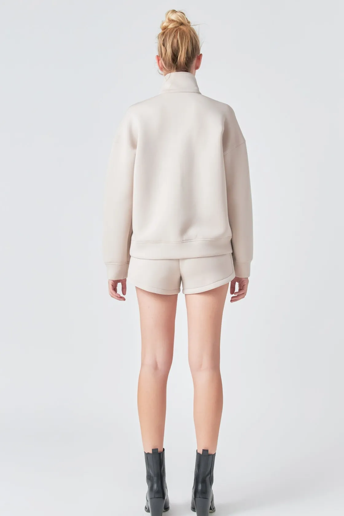 grey_lab__scuba_sweatshir_3.webp GREY LAB Loungewear | Matching Sets*- Scuba Sweatshirt