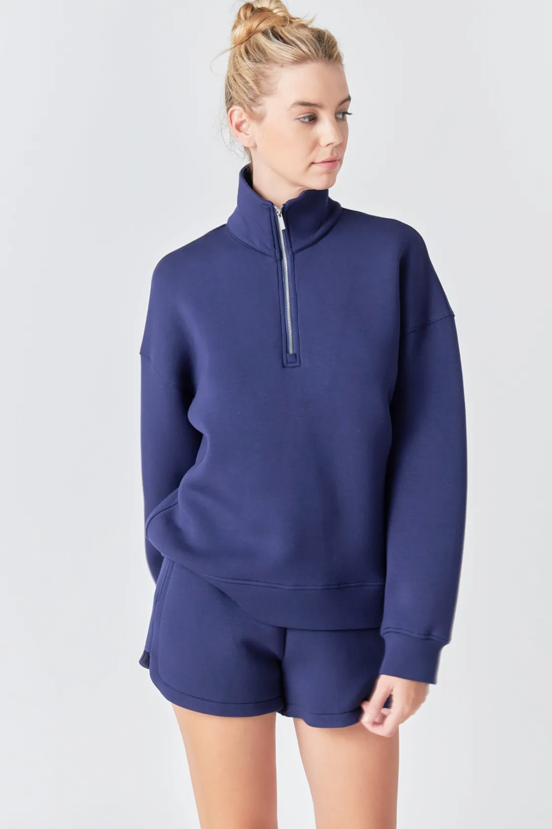 grey_lab__scuba_sweatshir_4.webp GREY LAB Loungewear | Matching Sets*- Scuba Sweatshirt