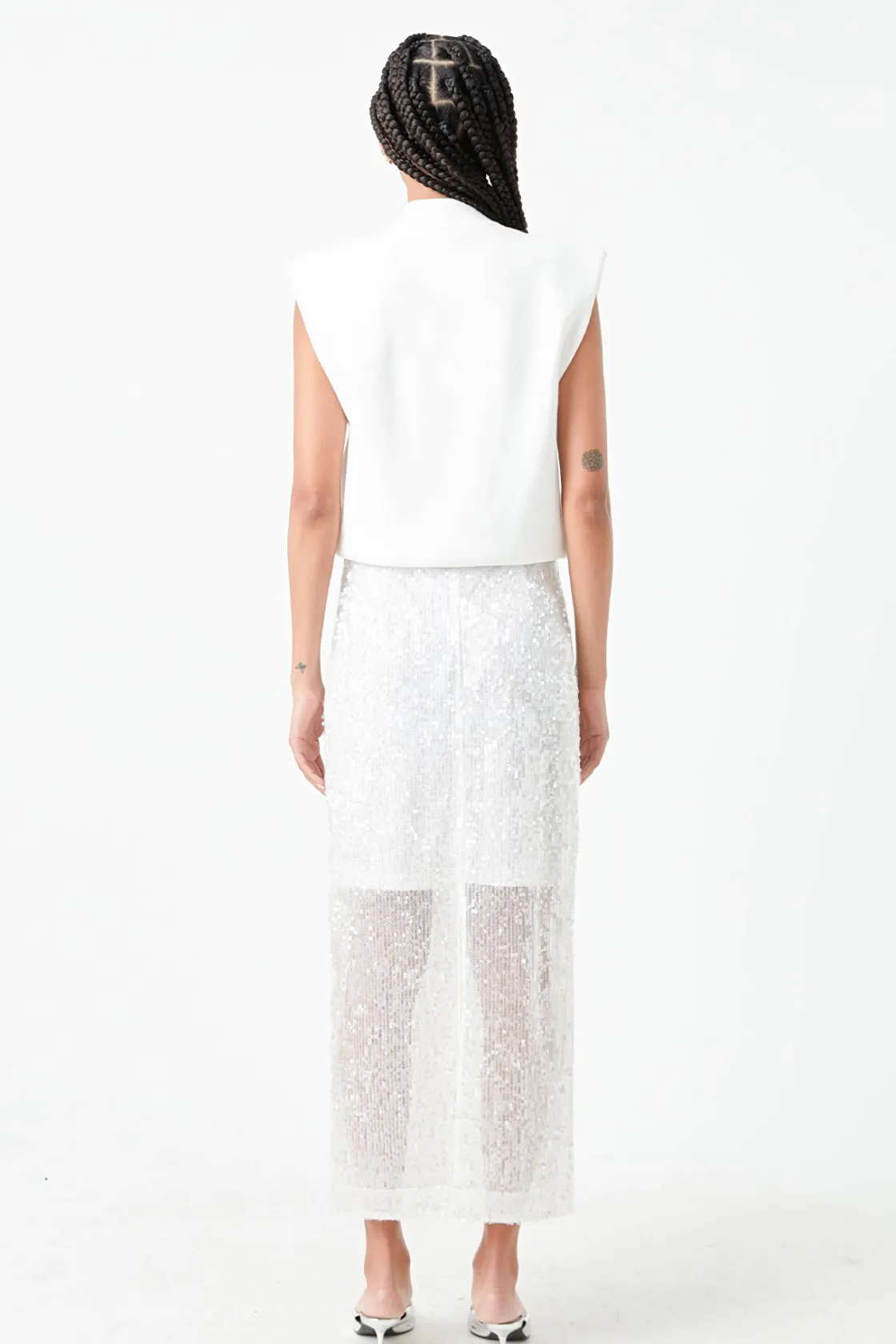 grey_lab__sequin_back_sli_4.webp GREY LAB Matching Sets | Skirts*- Sequin Back Slit Maxi Skirt