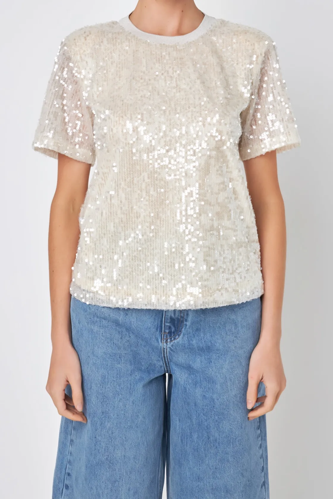 grey_lab__sequin_open_bac_1.webp GREY LAB Tops*- Sequin Open Back Top