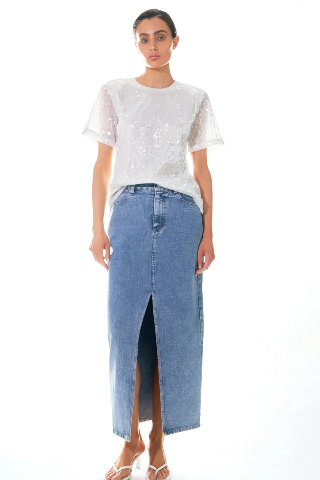 grey_lab__sequin_open_bac_5.webp GREY LAB Tops*- Sequin Open Back Top