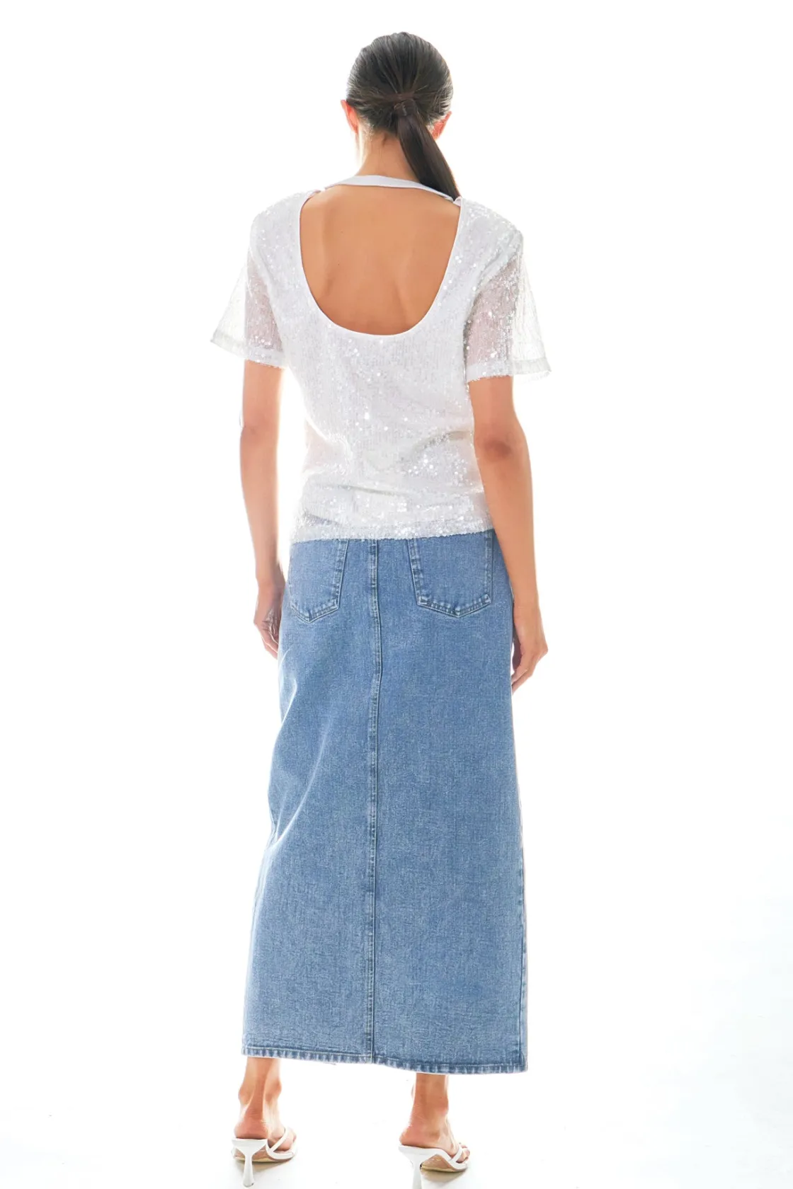 grey_lab__sequin_open_bac_8.webp GREY LAB Tops*- Sequin Open Back Top