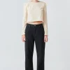GREY LAB Tops*- Sequin Power Shoulder Top LIGHTBEIGE