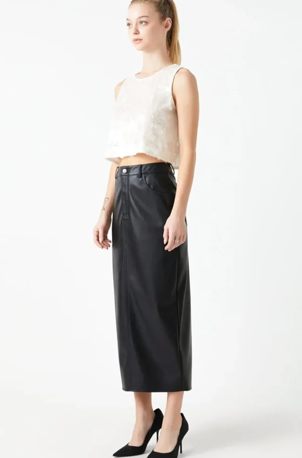 GREY LAB Tops*- Sequin Top NUDE