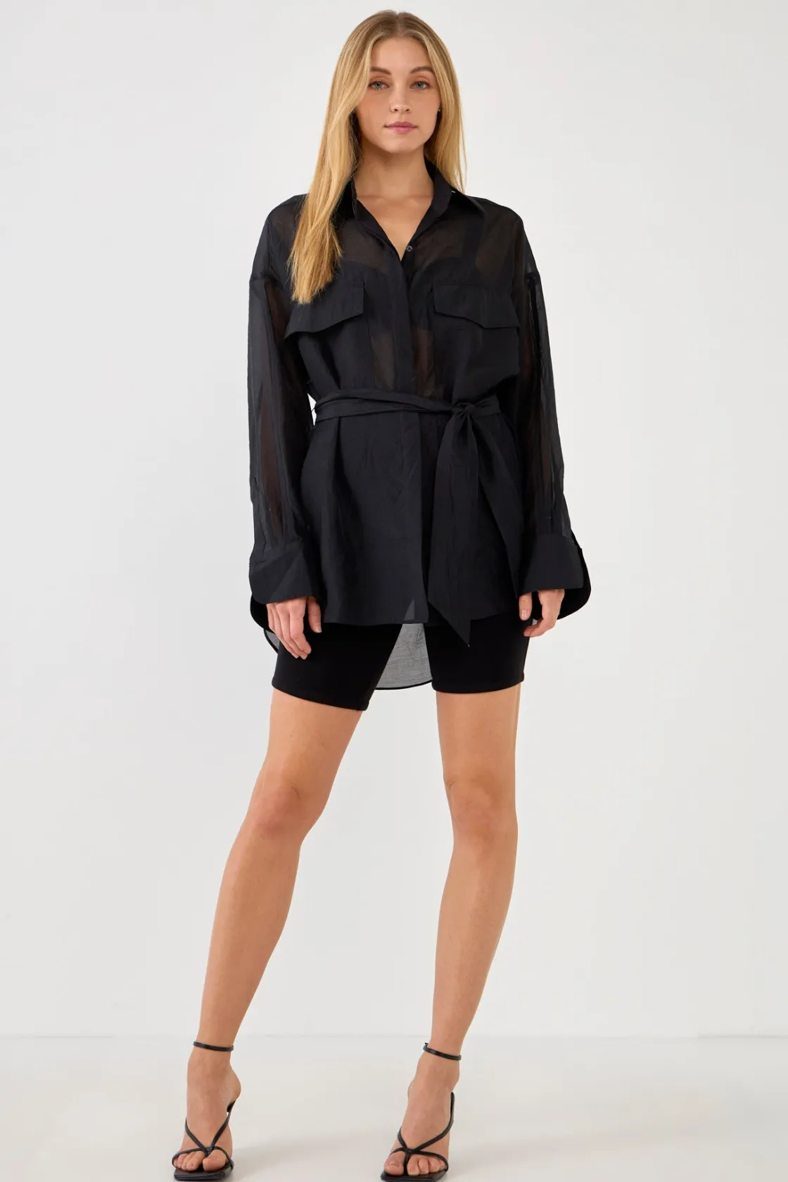 grey_lab__sheer_overshirt_5.webp GREY LAB Shirts & Blouses | Tops*- Sheer Overshirt