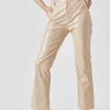 GREY LAB Pants | Tops*- Shiny High-Waisted Faux Leather Pants