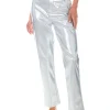 GREY LAB Tops | Pants*- Shiny PU Pants SILVER