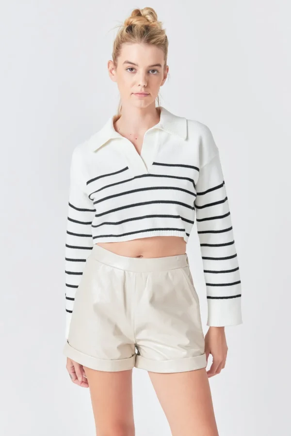 GREY LAB Shorts & Skorts | Tops*- Shiny PU Shorts