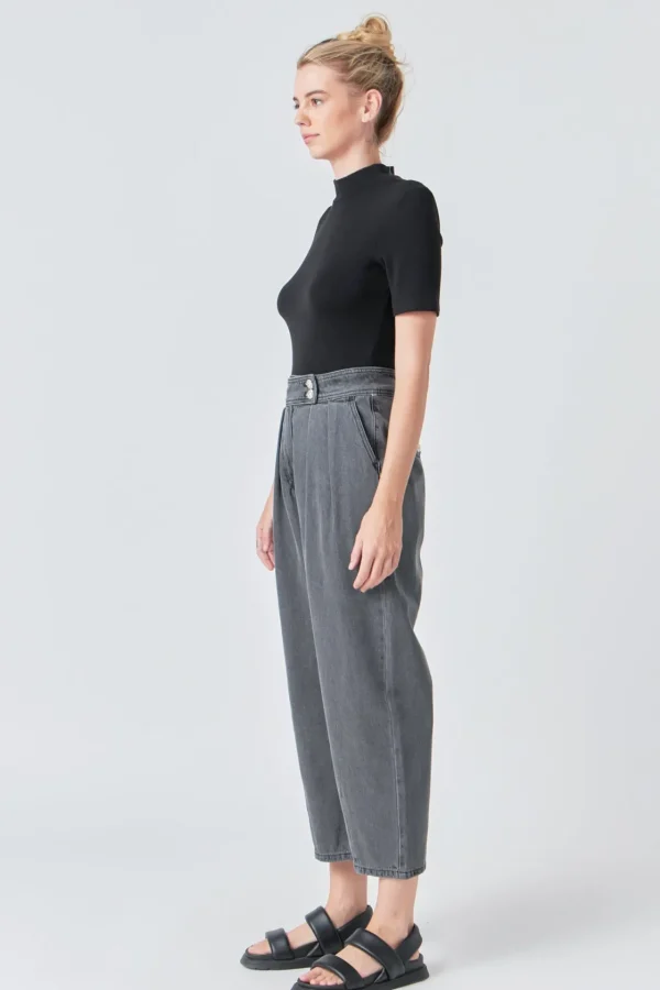 GREY LAB Denim | Tops*- Silver Straight Pants GREY