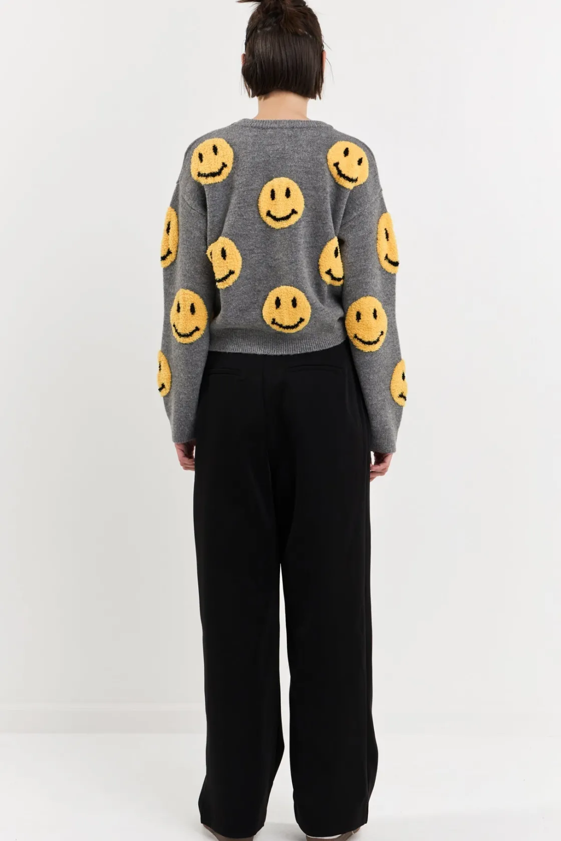 grey_lab__smiley_face_swe_3-1.webp GREY LAB Sweaters & Knits | Tops*- Smiley Face Sweater