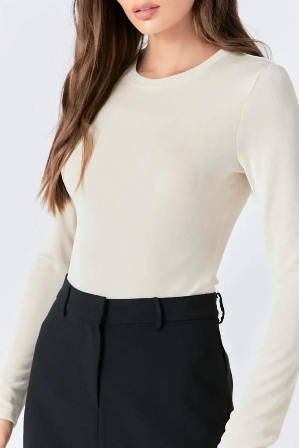GREY LAB Sweaters & Knits | Tops*- Soft Knit Shimmer Bodysuit