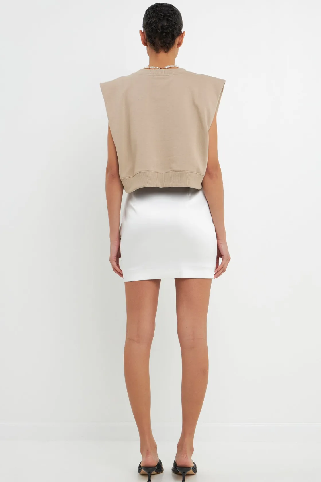 grey_lab__solid_satin_fit_25.webp GREY LAB Skirts | Tops*- Solid Satin Fit Mini Skirt