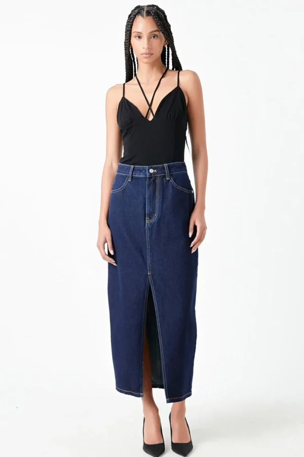 GREY LAB Tops*- Strappy Bodysuit BLACK