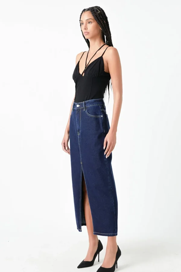 GREY LAB Tops*- Strappy Bodysuit BLACK