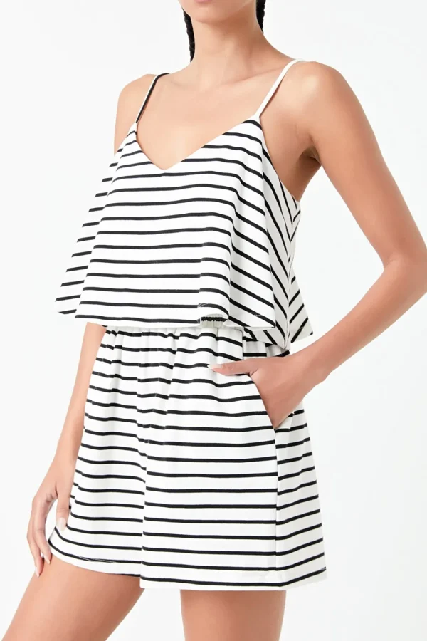 GREY LAB Sweaters & Knits | Tops*- Stripe Knit Romper