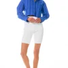 GREY LAB Shirts & Blouses | Tops*- Striped Cropped Shirts BLUESTRIPE