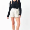 GREY LAB Tops*- Sweater Tank And Shrug Set BLACK