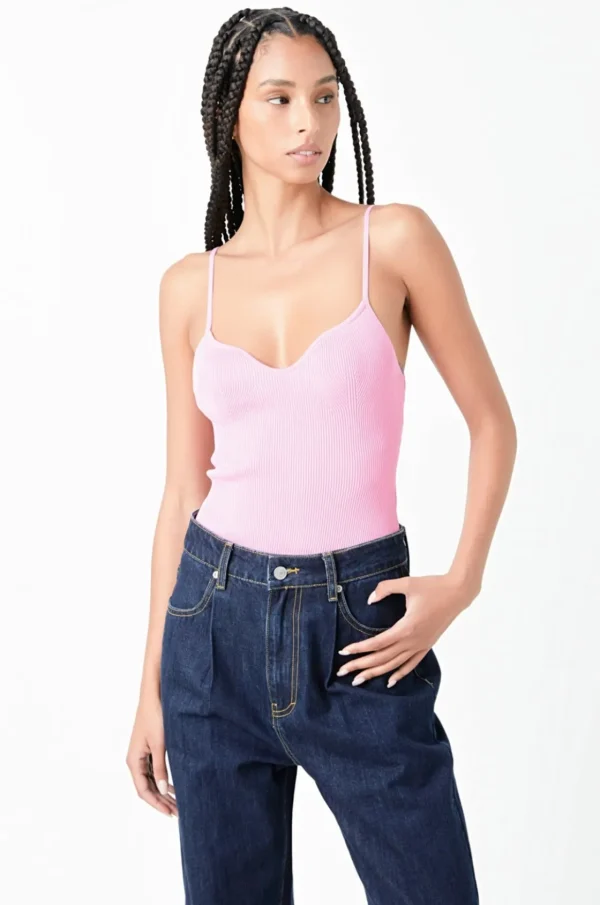 GREY LAB Sweaters & Knits | Tops*- Sweetheart Neckline Knit Bodysuit
